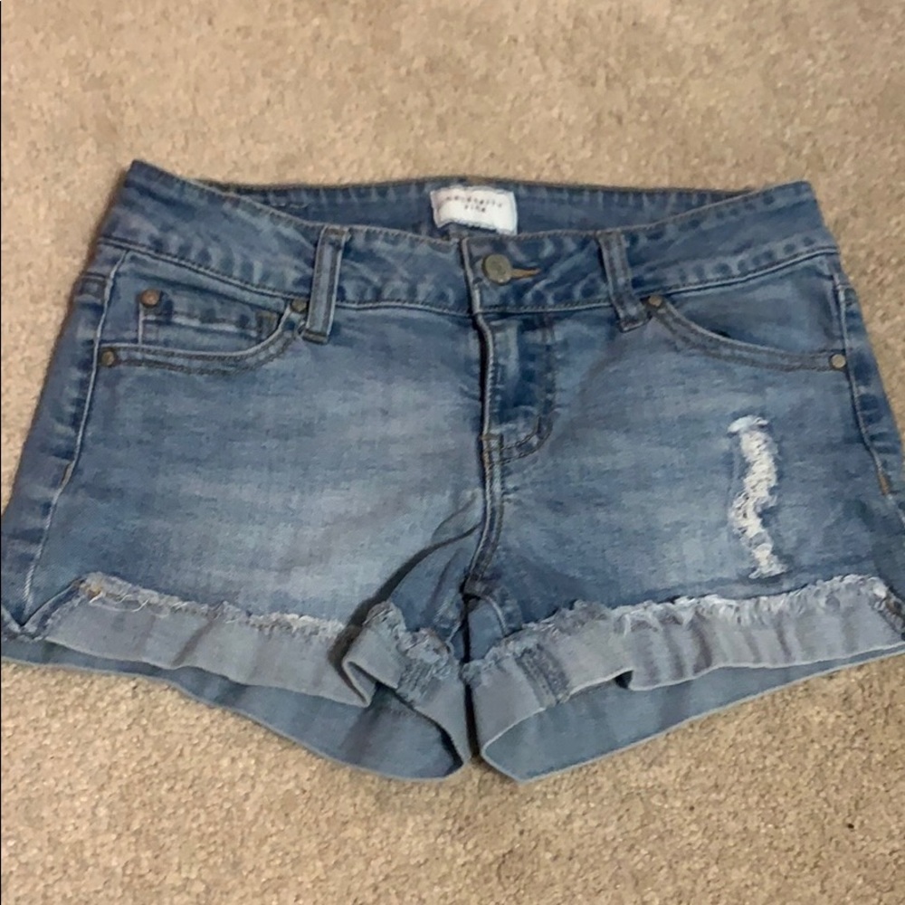 Celebrity Pink denim shorts